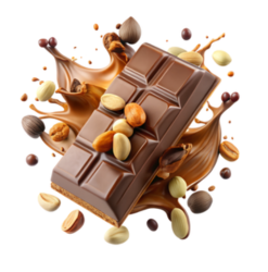 عرض مكس شيكولاتة مشكلة بالحليب (لوز + بندق + كاجو)