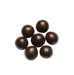 بندق مغلف بالكاكاو البلجيكي الدارك